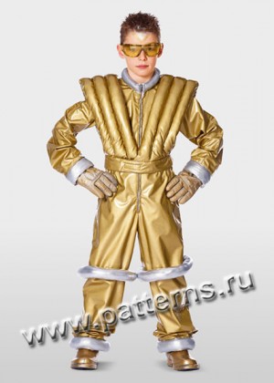 Выкройка Burda (Бурда) 2379 — Карнавальный костюм \"Астронавт\"