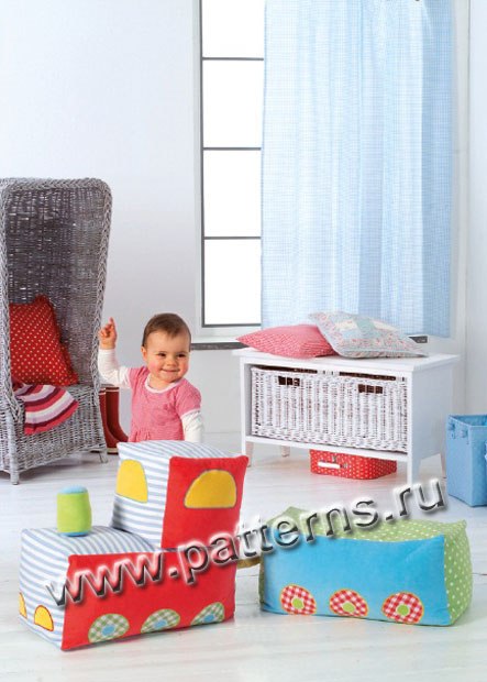Выкройка Burda (Бурда) 9511 — Игрушки для детской комнаты (снята с производства)