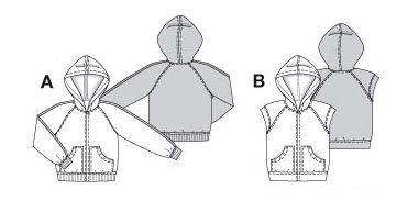 Выкройка Burda (Бурда) 9602 — Куртка, жилет (снята с производства)