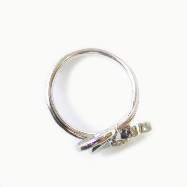 Кольцо из серебра R1883 — Бабочка