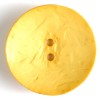 Пуговица декоративная "Круглая" DILL_390176 желтый 45 мм
