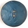 Пуговица декоративная "Круглая" DILL_410160 синий 60 мм