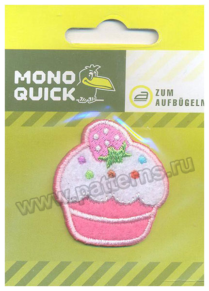 Термоаппликация Mono Quick (04050) – Розовый кекс