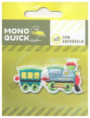 Термоаппликация Mono Quick (04511) – Разноцветный паровозик