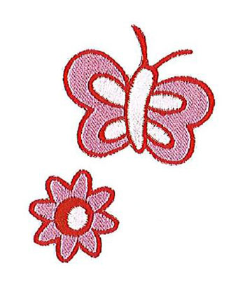 Набор термоаппликаций Mono Quick (06312) – Бабочка и цветок