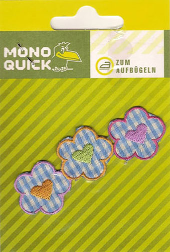 Термоаппликация Mono Quick (06355) – Цветы-печворк