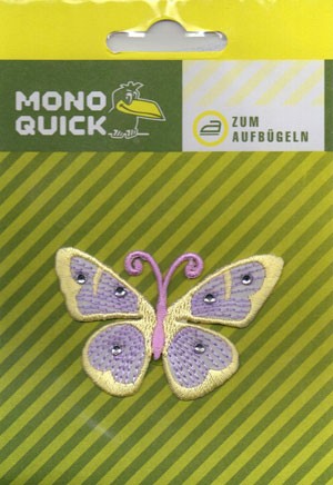 Термоаппликация Mono Quick (06403) – Бабочка сиренево-желтая