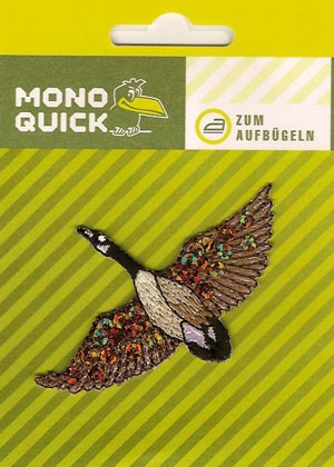 Термоаппликация Mono Quick (06554) – Утка с пайетками
