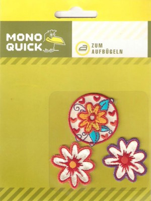 Набор термоаппликаций Mono Quick (10066) – Цветочки
