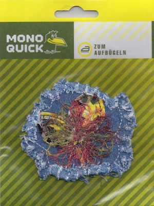 Термоаппликация Mono Quick (10147) – Джинсовый цветок