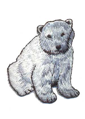 Термоаппликация Mono Quick (10234) – Белый медведь