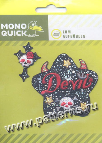 Набор термоаппликаций Mono Quick (12081) – Devil