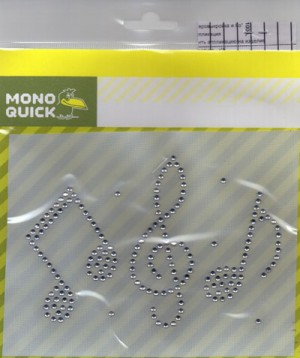 Термоаппликация Mono Quick (24483) – Музыкальные ноты