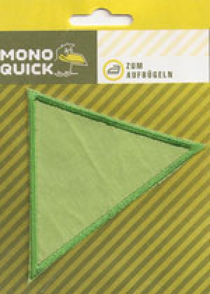 Термоаппликация Mono Quick (art.07) – Зеленый треугольник