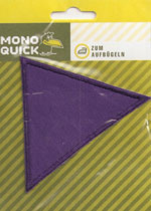 Термоаппликация Mono Quick (art.08) – Фиолетовый треугольник