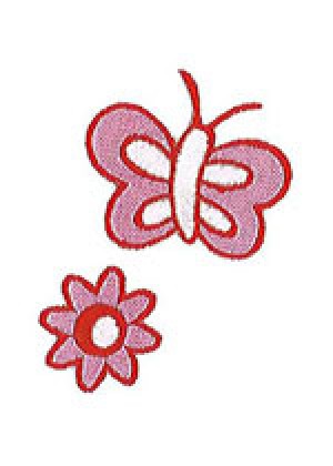 Набор термоаппликаций Mono Quick (06312) – Бабочка и цветок