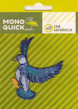 Термоаппликация Mono Quick (06555) – Голубь с пайетками
