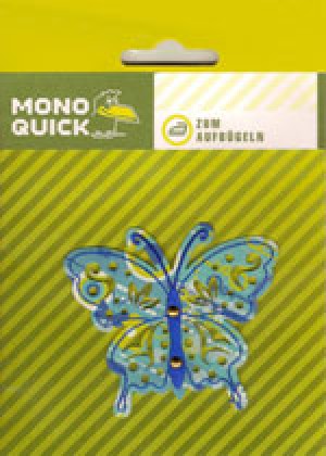 Термоаппликация Mono Quick (08135) – Бабочка бирюзовая