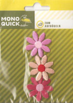 Набор термоаппликаций Mono Quick (10216) – Разноцветные цветки
