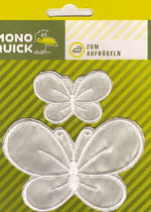 Набор термоаппликаций Mono Quick (14074) – Белые бабочки