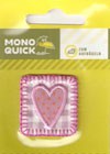 Термоаппликация Mono Quick (02133) – Сердечко розовое