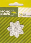 Термоаппликация Mono Quick (04123) – Цветок белый