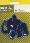 Термоаппликация Mono Quick (art.13) – Синий слон