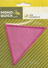 Термоаппликация Mono Quick (art.10) – Розовый треугольник