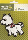Термоаппликация Mono Quick (art.31) – Белая собака