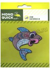 Термоаппликация Mono Quick (10465) – Дельфин с пайетками