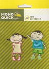 Набор термоаппликаций Mono Quick (12284) – Мальчик и девочка