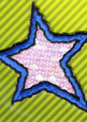 Термоаппликация Mono Quick (16303) – Звезда с пайетками