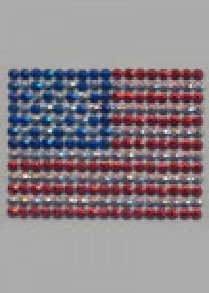 Термоаппликация Mono Quick стразы (18466) – Американский флаг