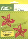 Термоаппликация Mono Quick (08014) – Цветочки красные
