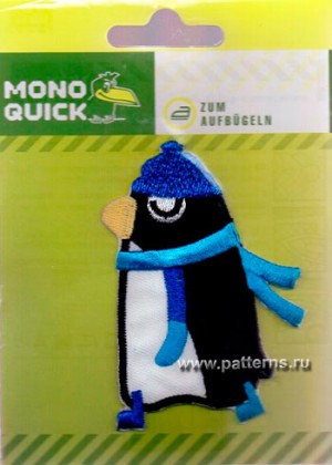 Термоаппликация Mono Quick (08185) – Пингвин