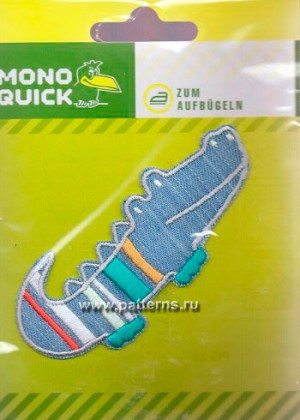 Термоаппликация Mono Quick (08506) – Крокодил