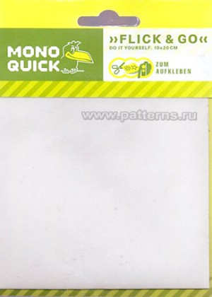 Термоаппликация Mono Quick (06280) – Заплатка белая