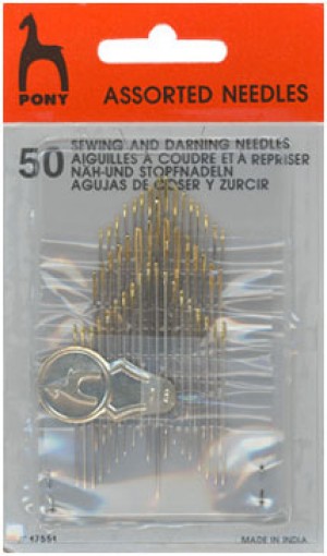 Набор игл Needle Assort 17551 - Золотое ушко (со вдевателем)