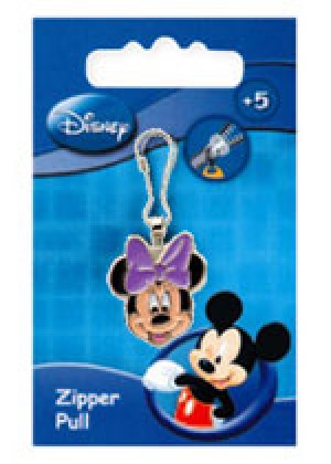 Подвеска для молнии 482161 – Голова Minnie Mouse, Disney