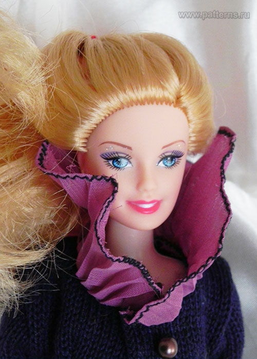 Электронная выкройка МК — Одежда для куклы Barbie (Барби) – B2015.03
