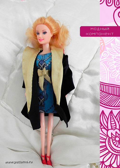 Электронная выкройка МК — Одежда для куклы Barbie (Барби) – B2015.01