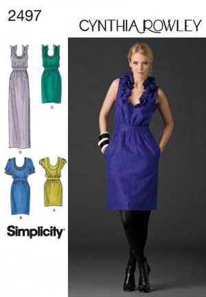 Выкройка Simplicity — Платье - S2497 (снята с производства)