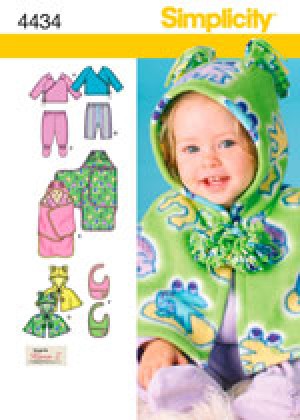Выкройка Simplicity — Одежда для малыша - S4434 (снята с производства)