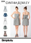 Выкройка Simplicity — Мини платье, Жакет - S2250-R5_14-22 (снята с производства)