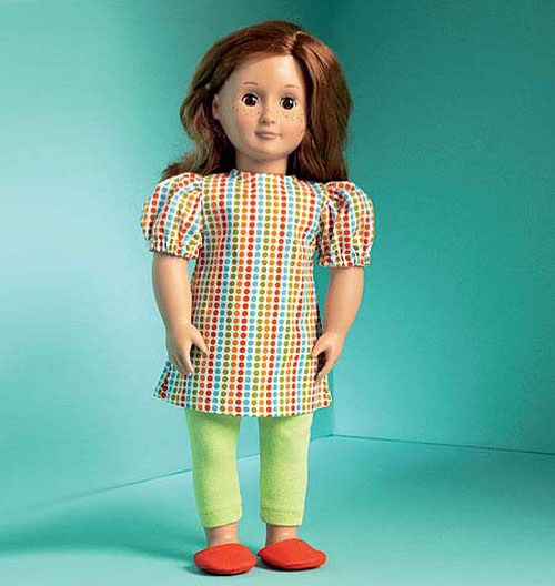 Выкройка McCall\'s — Одежда для куклы, Мягкие игрушки - M6717 (снята с производства)