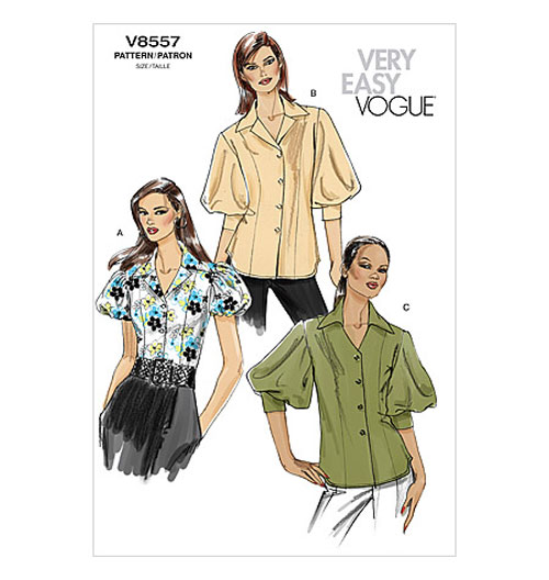 Выкройка Vogue — Блузка - V8557 (снята с производства)