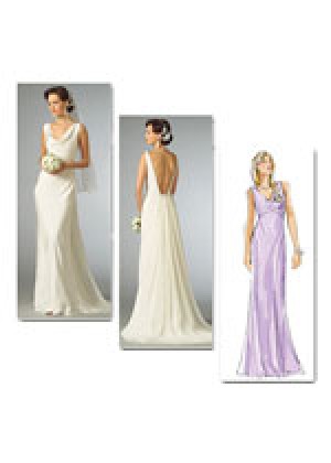 Выкройка Vogue — Свадебное и вечернее платье - V2965