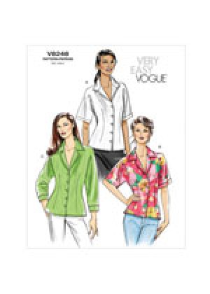 Выкройка Vogue — Рубашка женская - V8248 (снята с производства)