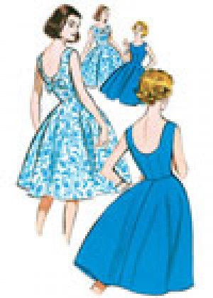 Выкройка Butterick — Платье - B5748-E5_14-22