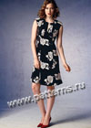 Выкройка Vogue — Платье с плиссированным верхом - V1371-E5_14-22 (снята с производства)